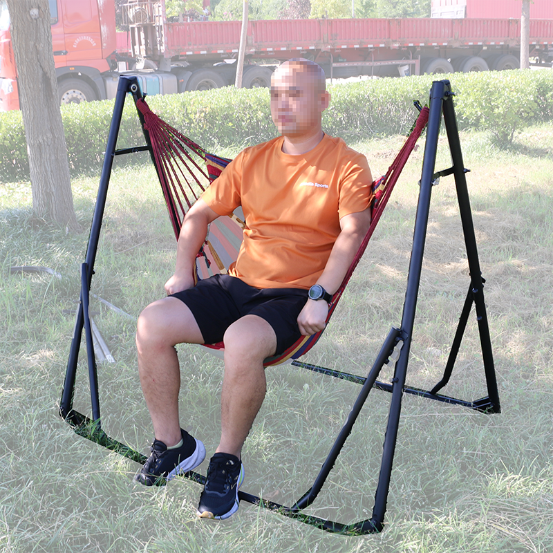 HIGHER 3-in-1 Portable Hammock, Swinging Chair & Swing with Stand — Freestanding Convertible Relaxation System for Garden, Patio, Camping & Travel