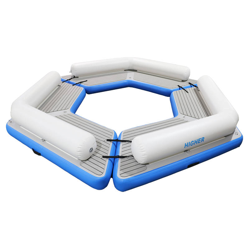 HIGHER Inflatable Backrest Floating Dock Combo- Multi Shape