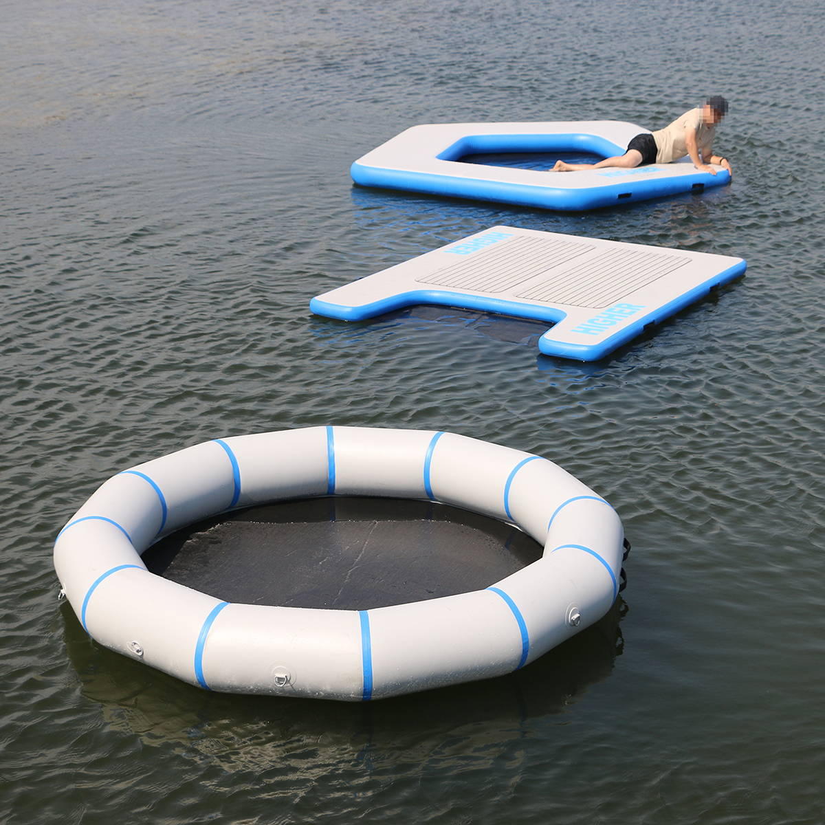 On the Water Before It's on the Market: HIGHER R&D Puts Its New-Generation Inflatable Floating Docks Through Lake Testing