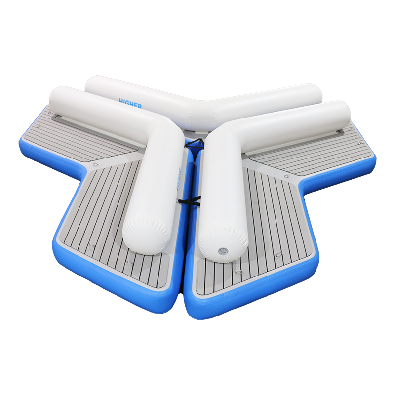 HIGHER Inflatable Backrest Floating Dock Combo- Multi Shape