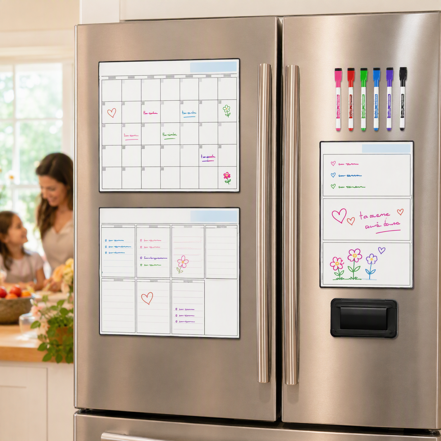 Large Dry Erase Calendars for Teams: Project Planning