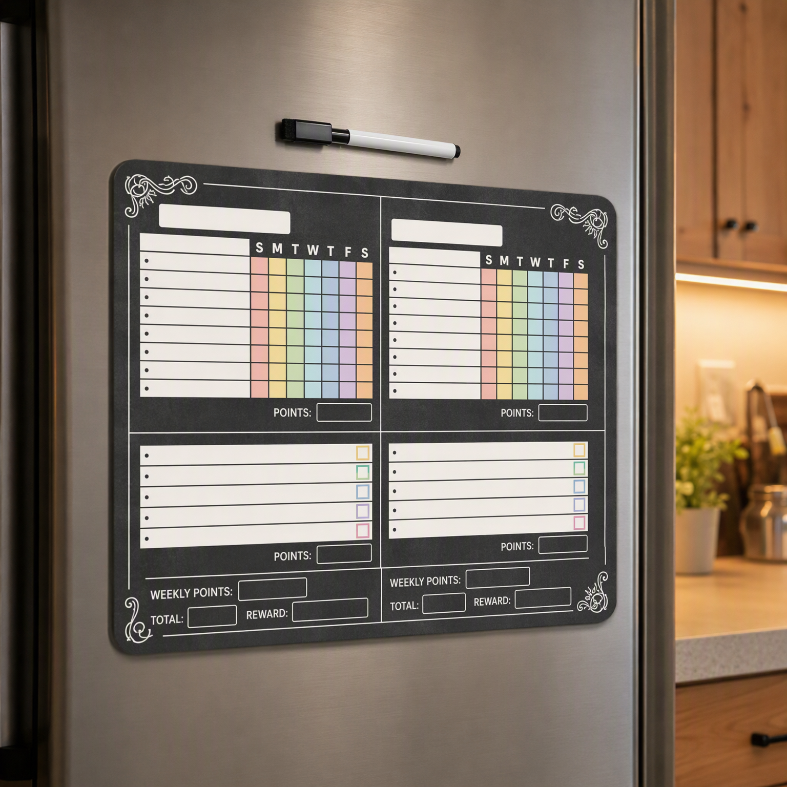 Dry Erase Boards for Fridge: Magnetic Meal Planner Guide