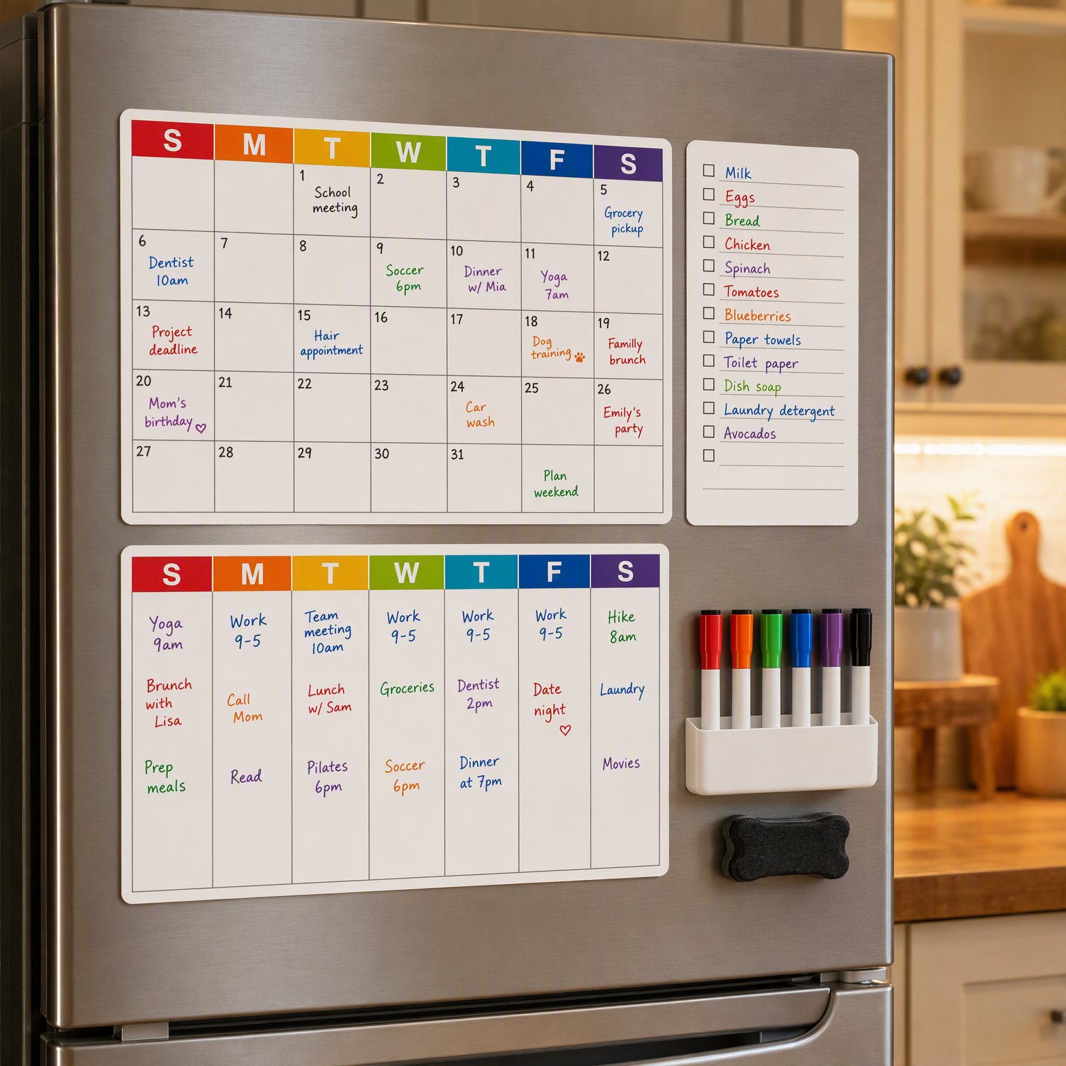 Monthly Magnetic Calendars: Planning Tool Explained