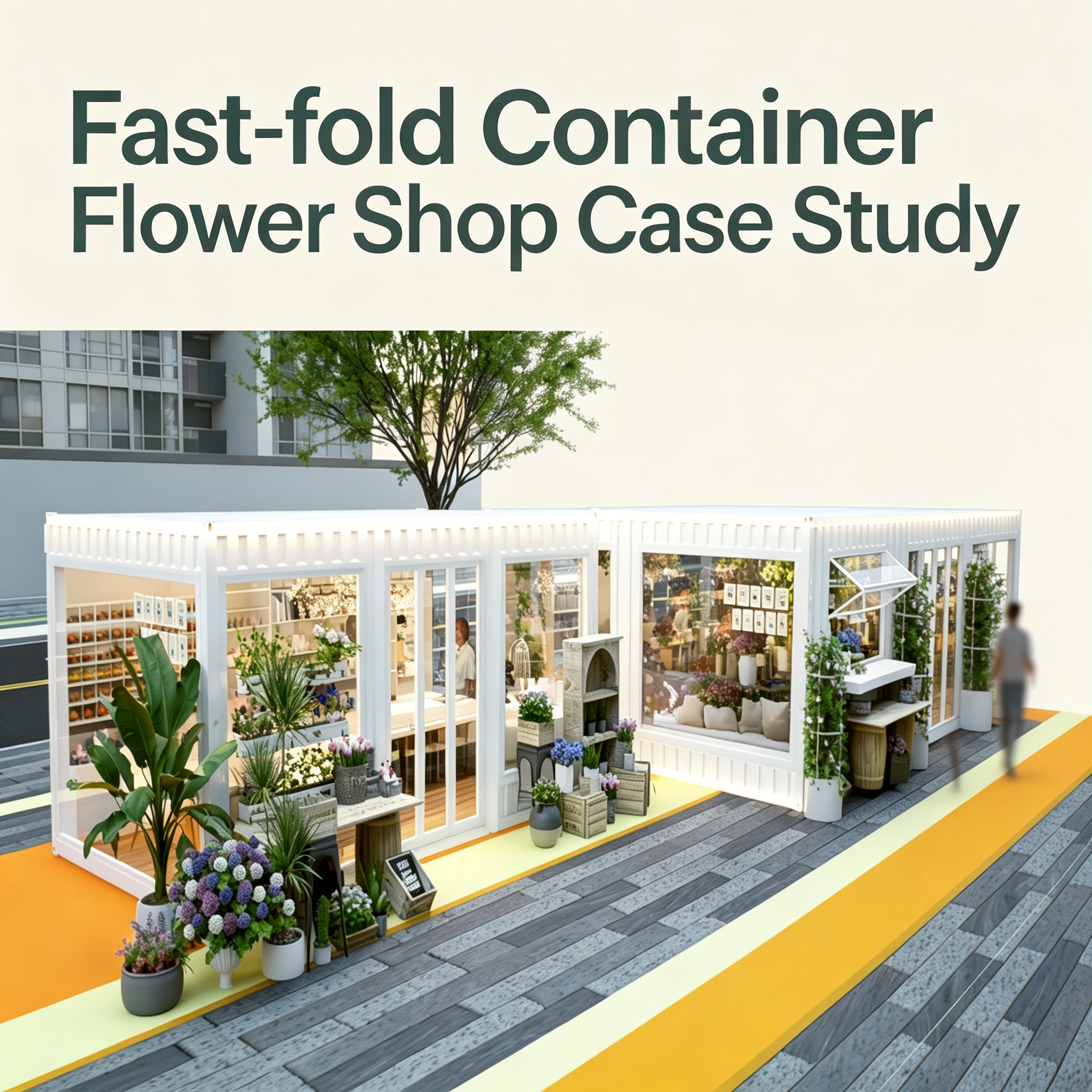 Fast-fold Container Flower Shop Case Study