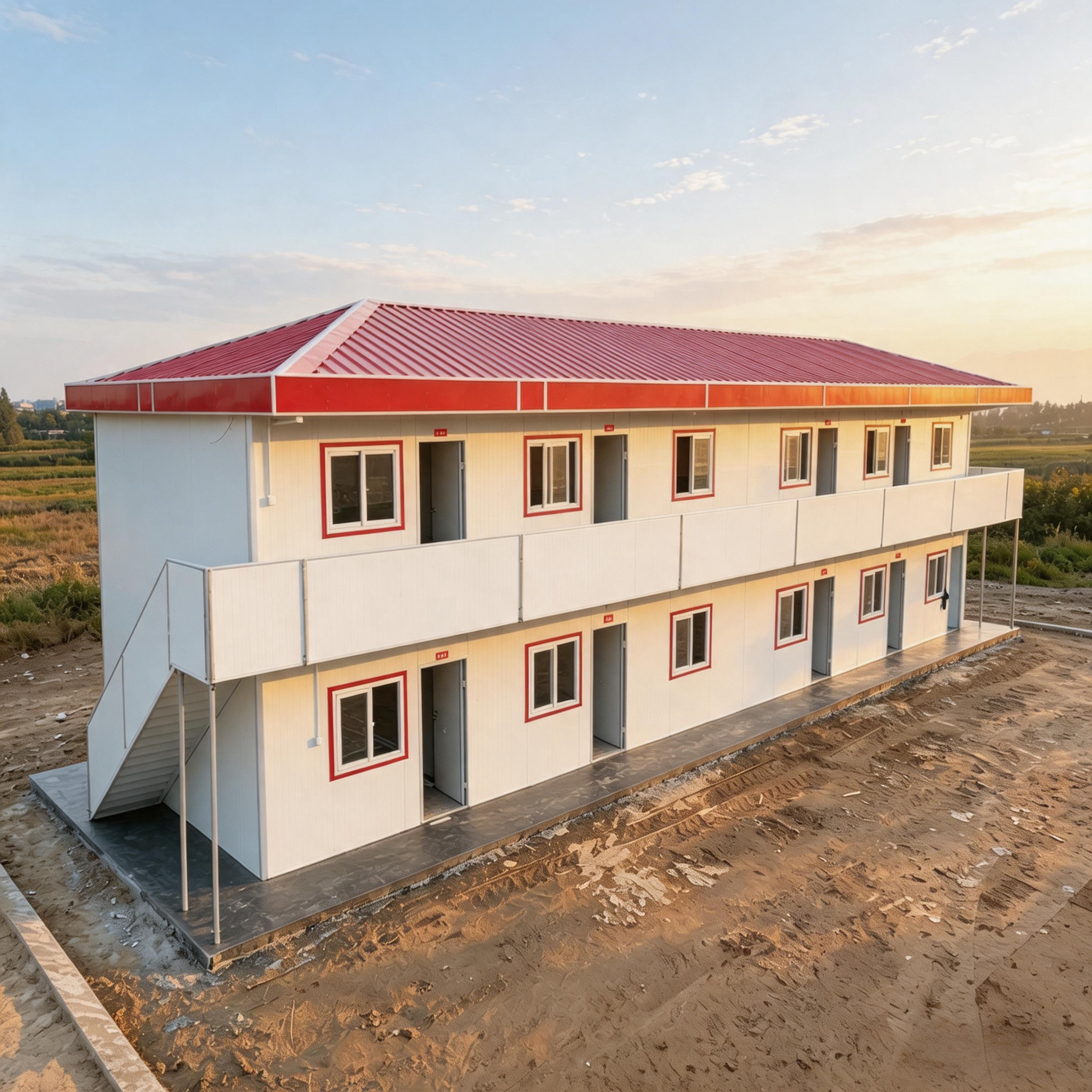 T-type luksus prefabrikeret hus