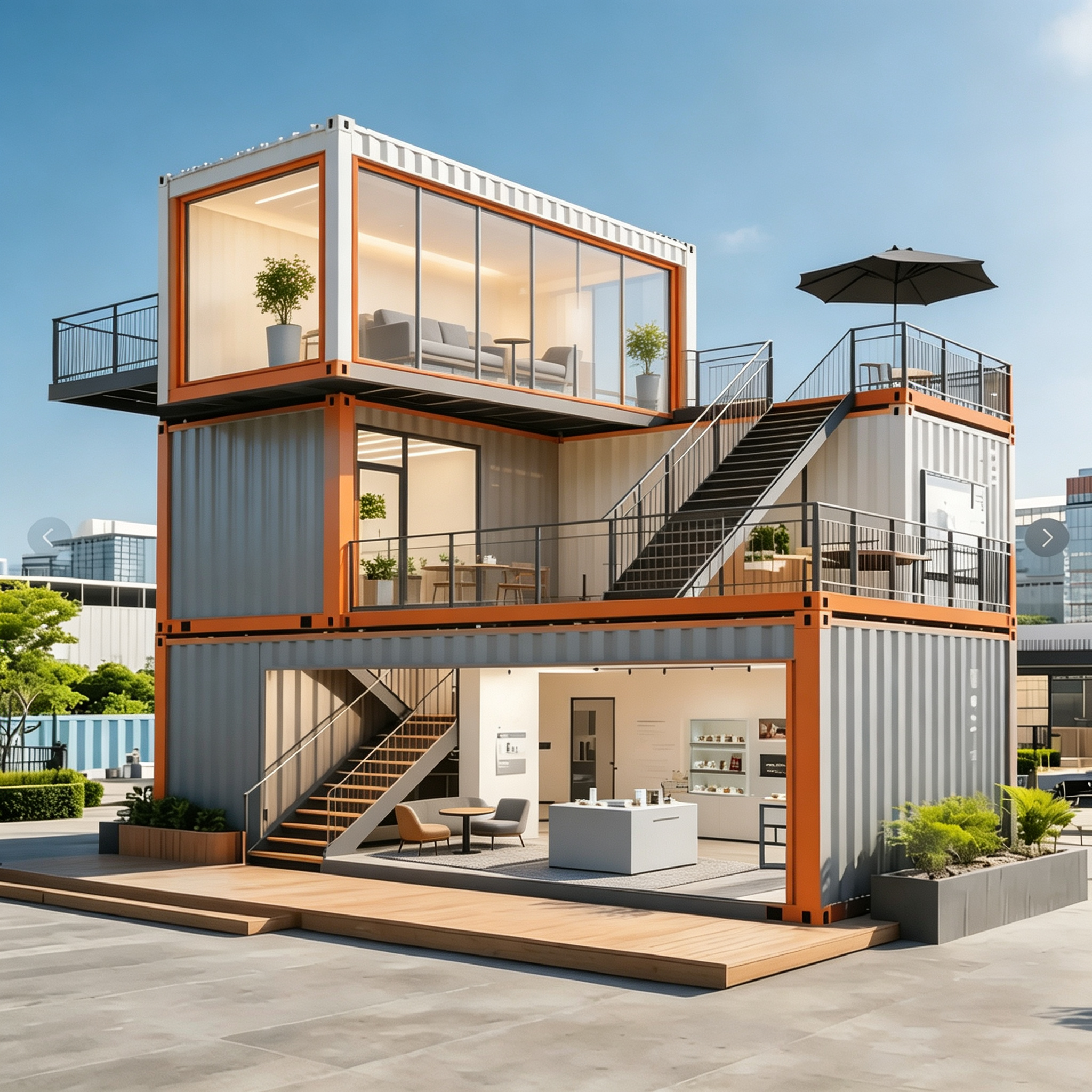 Container Exhibition Hall