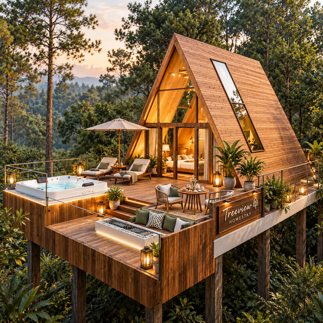 Modern Minimalist Series Guesthouses