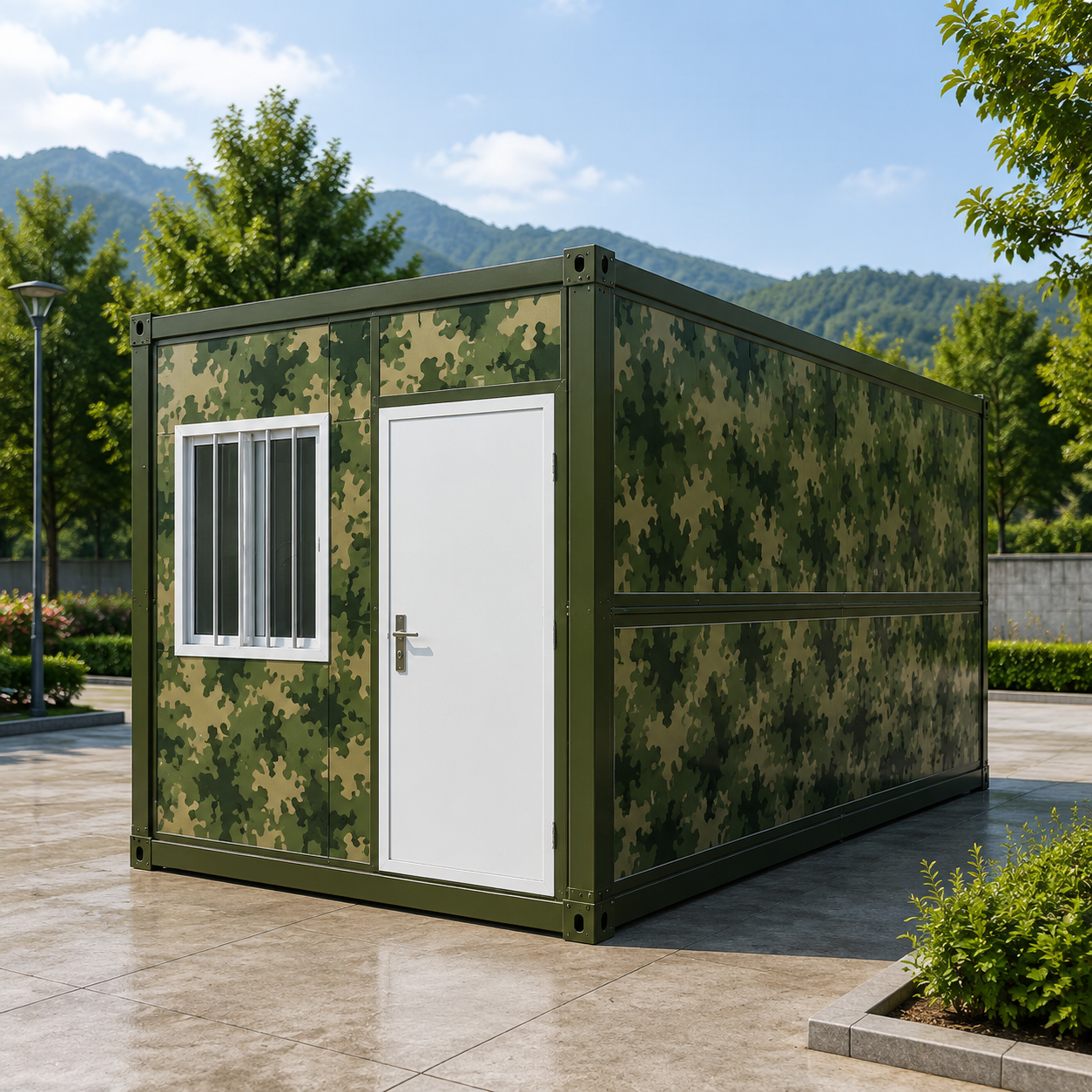 Camouflage Folding Container Houses