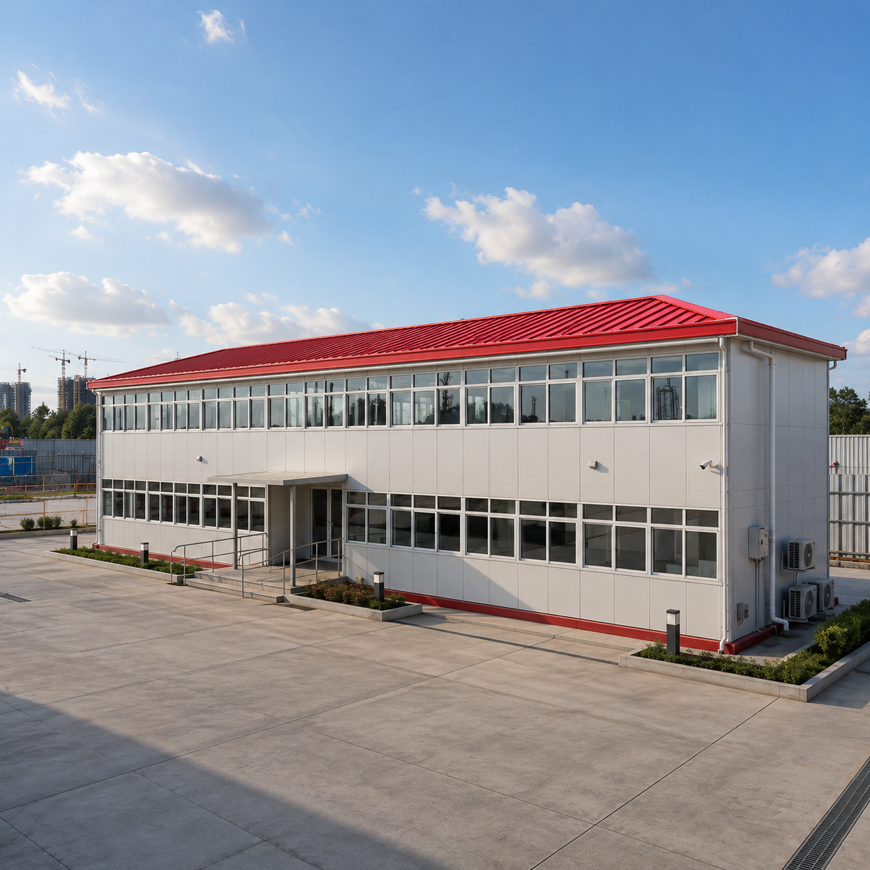 T-style Luxury Office Prefabricated House