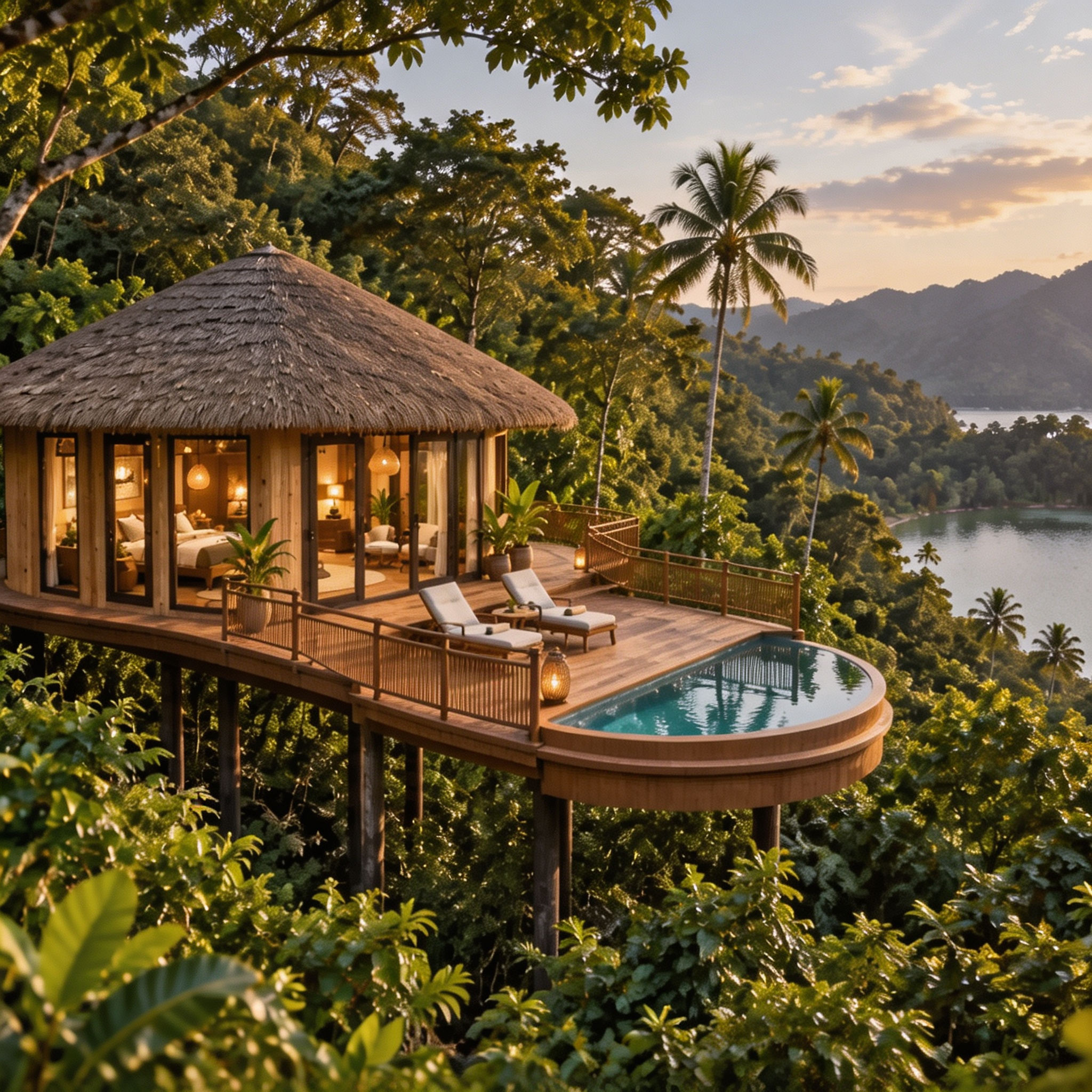 Luxury Modular Tree House ——Premium Viral Nature Resort Accommodation