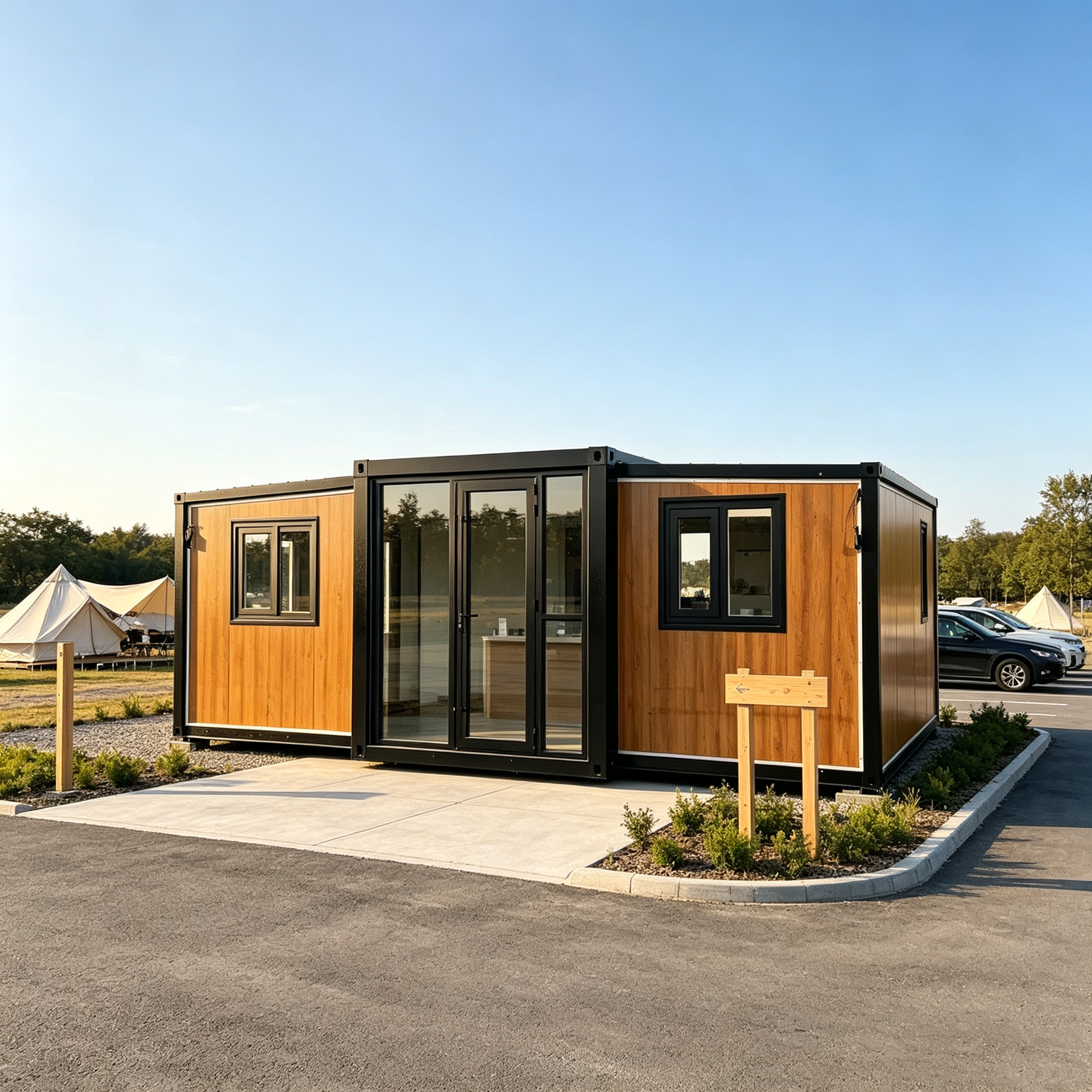 20ft Double Wing Expandable Container