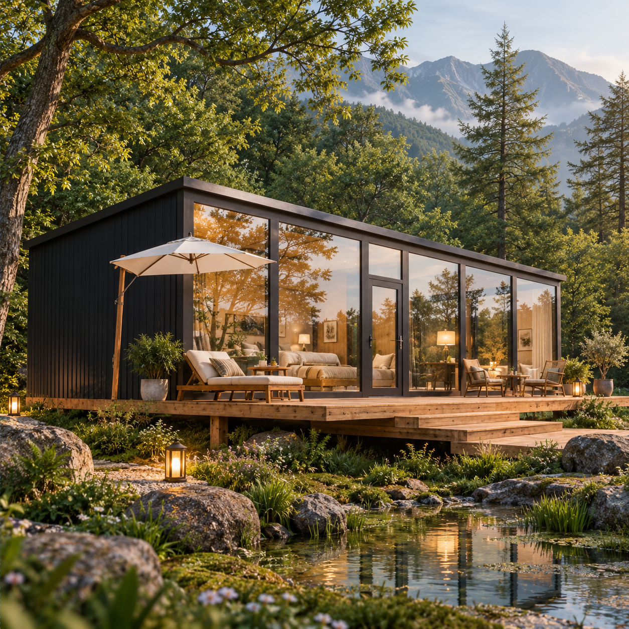 Modern Minimalist Series Guesthouses