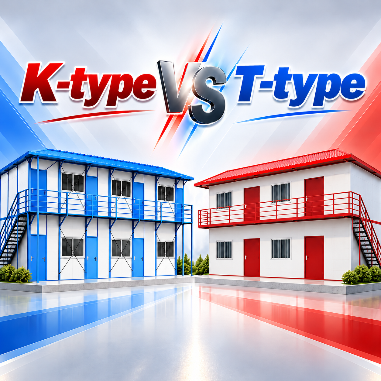 บ้านสำเร็จรูปแบบ K กับแบบ T ต่างกันอย่างไร