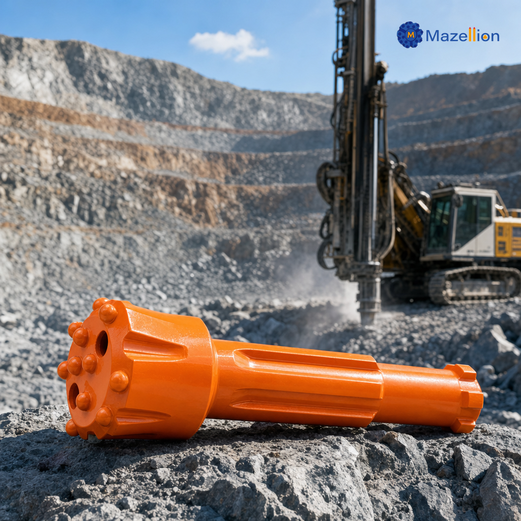 BR Series Middle-Low Air Pressure DTH Bit – Small Diameter Medium-Pressure Solution for Anchoring & Micro-Piles (Φ76–Φ108mm)
