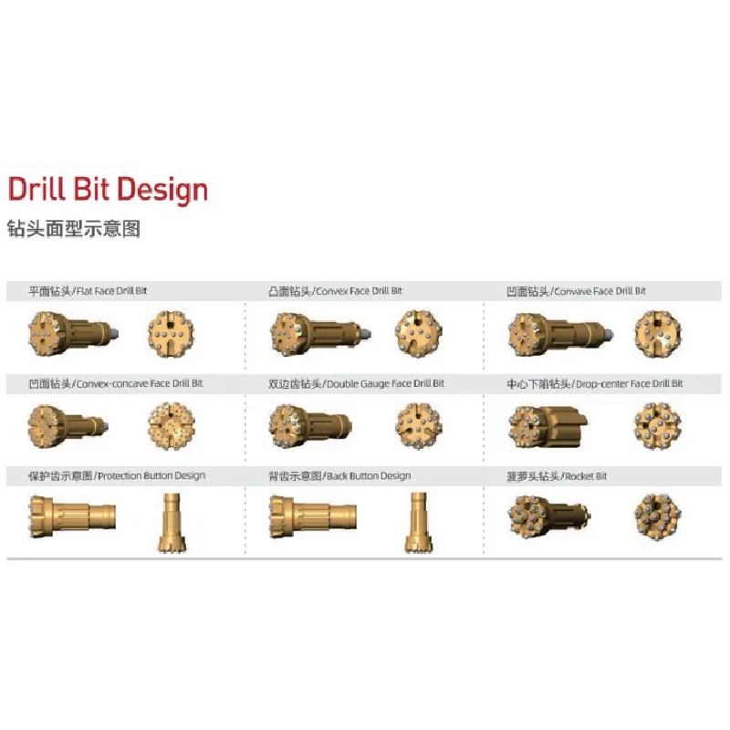 152mm High Air Pressure DTH Button Bit for Hard Rock Drilling