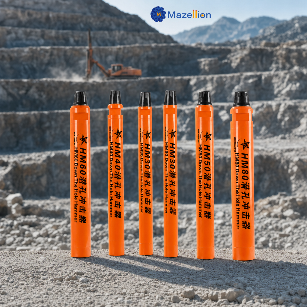 Mission Series High Air Pressure DTH Hammer for Mining and Water Well Drilling|90-245mm Hole Range
