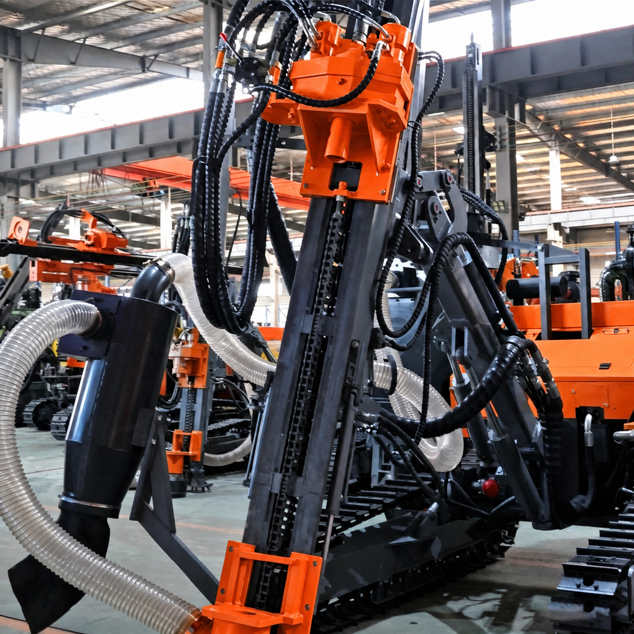 KC712 Split Type DTH Drilling Rig | 90–140mm Hole Range | Compact Open-Pit Mining Drill
