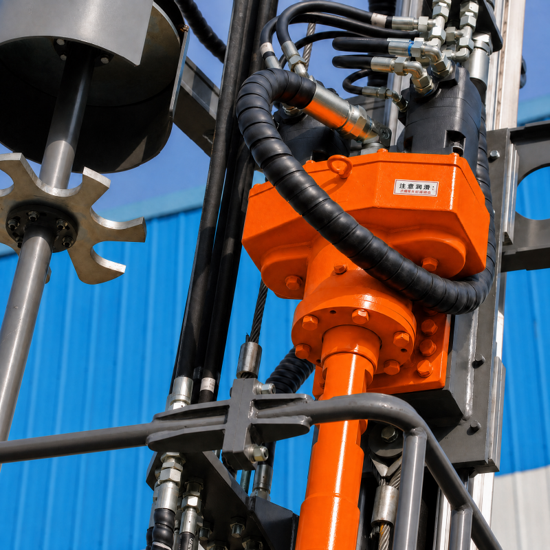 KH106 Integrated DTH Drilling Rig | 115–152mm Hole Diameter | Heavy Duty Mining Drill Machine