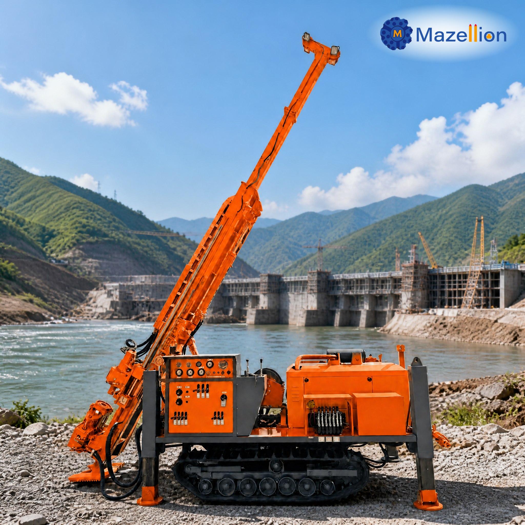 MCE400 Fully Hydraulic Wireline Core Exploration Drilling Rig – Compact, Agile & High-Speed Coring for Mining Exploration 400M Depth
