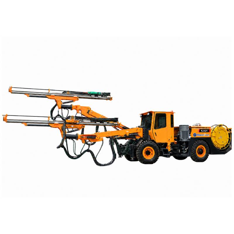 KJ421 Twin Boom Hydraulic Underground Jumbo Drill Rig for Underground Mining