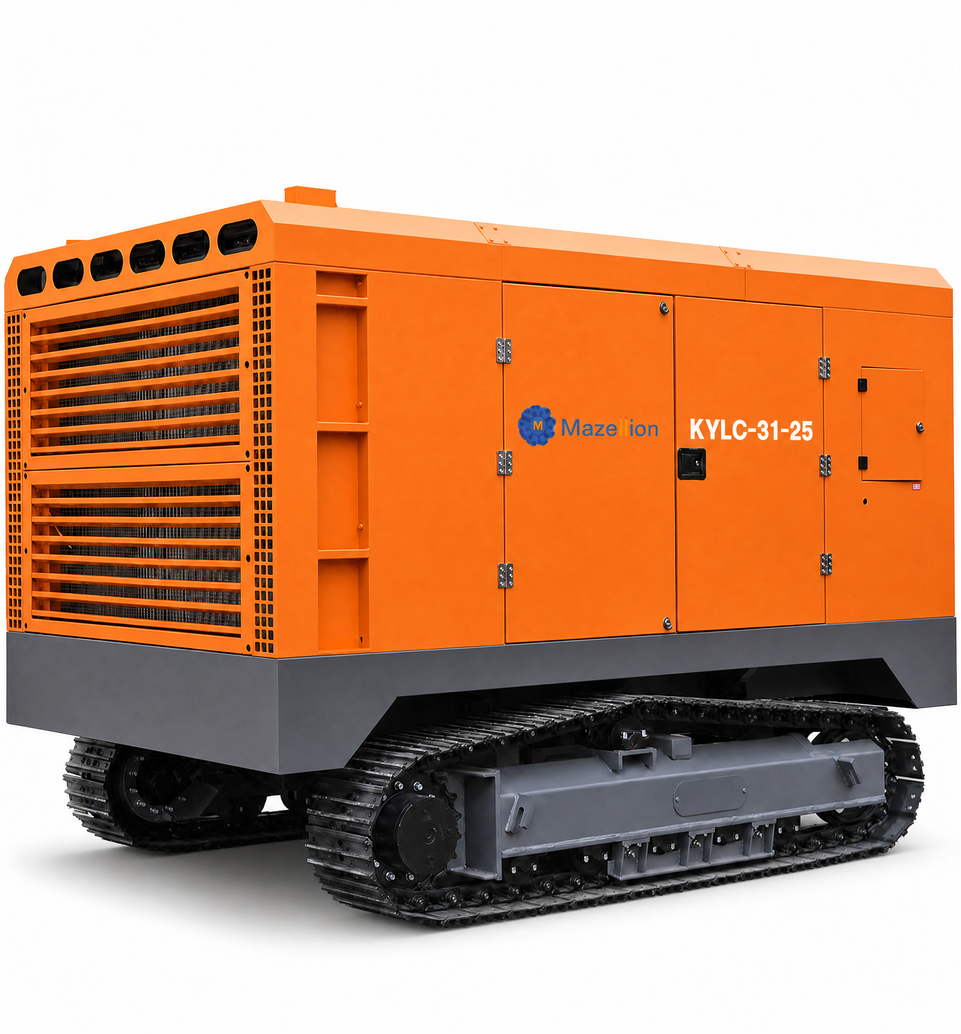 KYLC-31-25CY Diesel Portable Screw Air Compressor for Deep Water Well and Mining DTH Drilling

