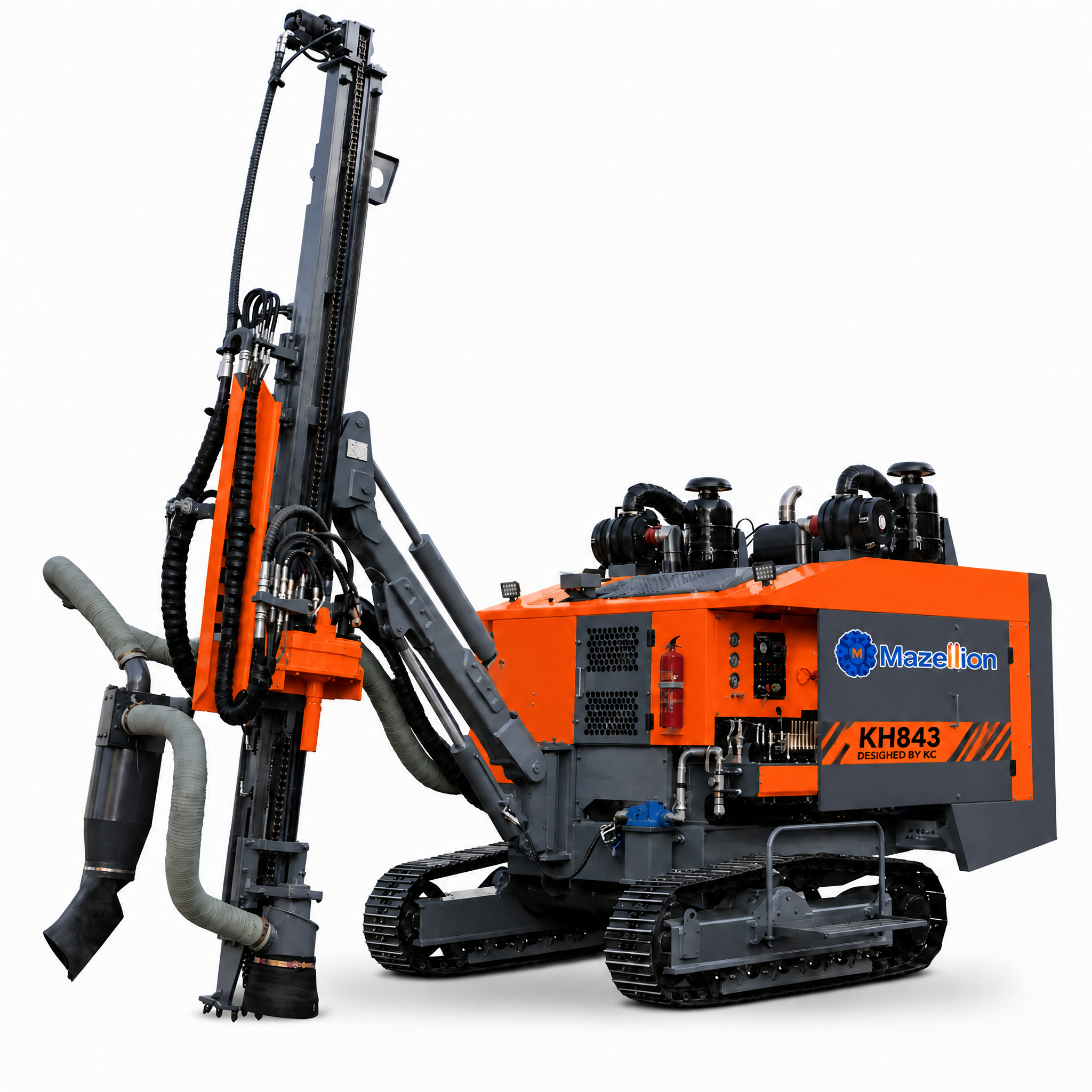 KH843 Integrated DTH Drilling Rig | 90–115mm Hole Diameter | Cost-Effective Mining Drill Machine