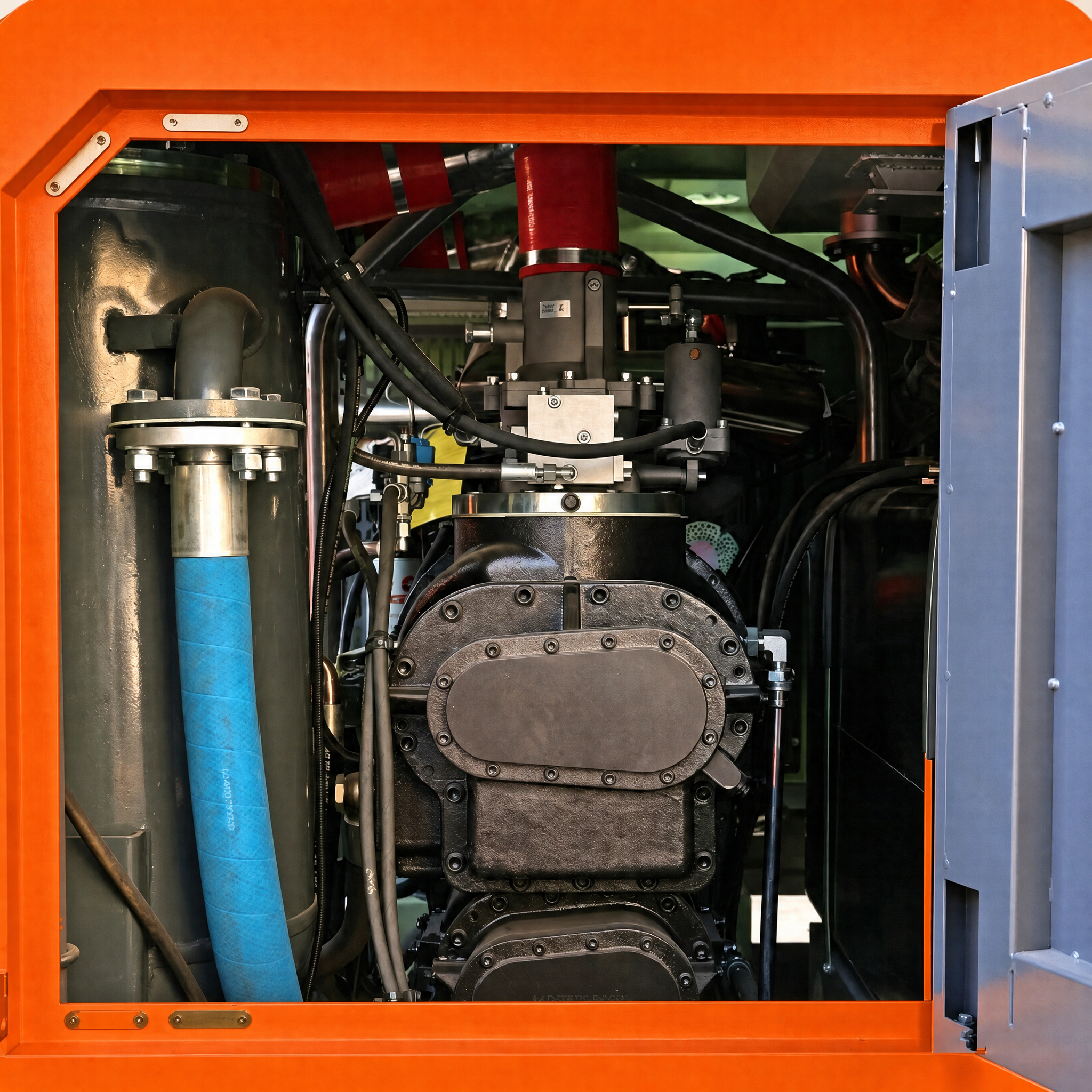 KYLC18-18CY Diesel Portable Screw Air Compressor 18m³/min 18 Bar for Mining and Water Well Drilling