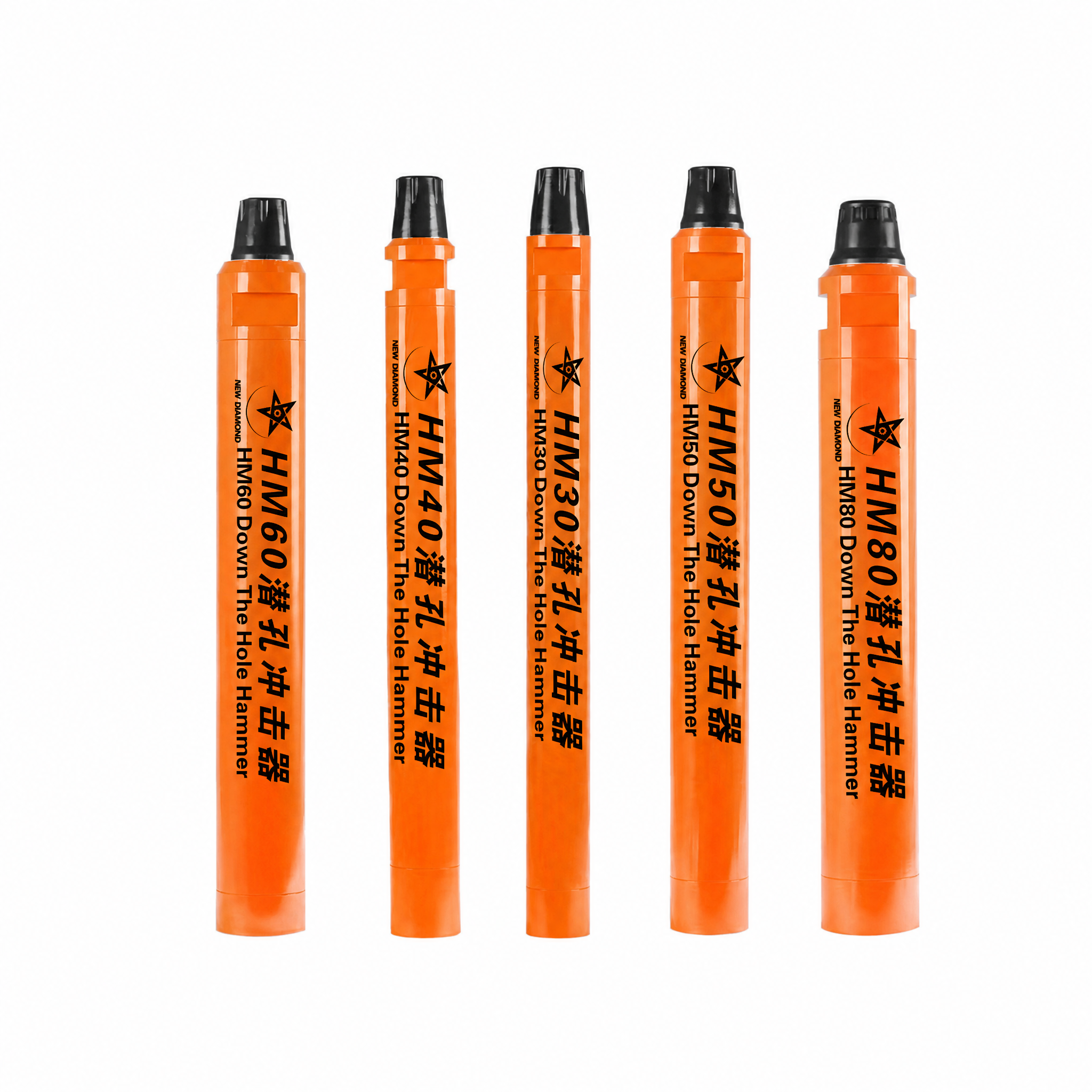 Mission Series High Air Pressure DTH Hammer for Mining and Water Well Drilling|90-245mm Hole Range
