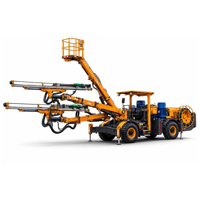 KJ422 Twin Boom Hydraulic Underground Jumbo Drill Rig for Tunnel Development
