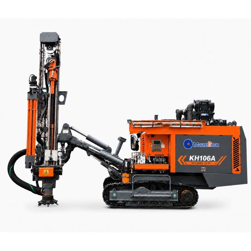 KH106 Integrated DTH Drilling Rig | 115–152mm Hole Diameter | Heavy Duty Mining Drill Machine