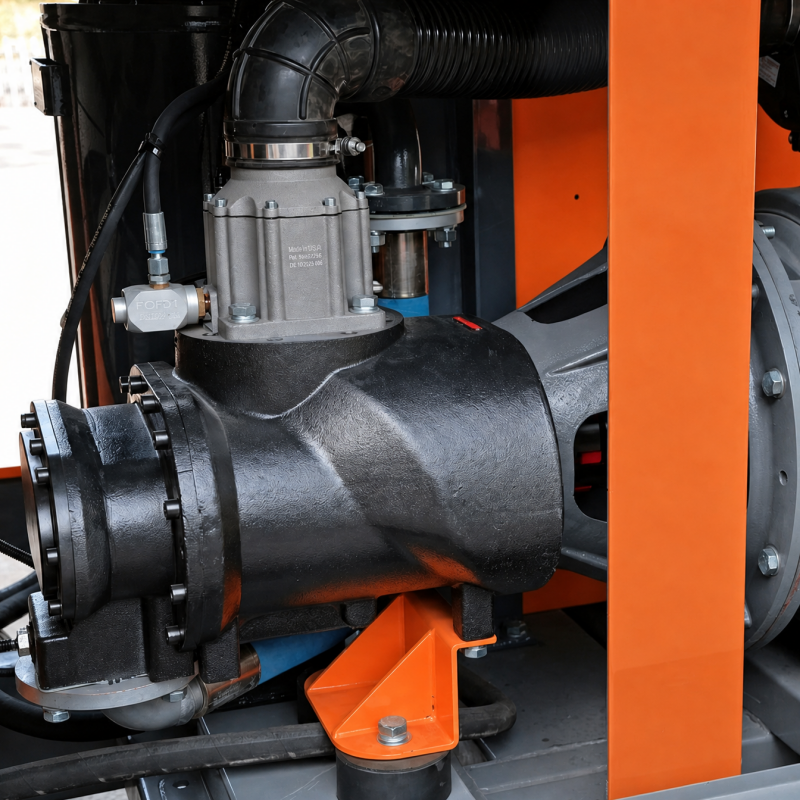 KYLC13/14.5DY Electric Mobile Screw Air Compressor (Four Wheels)