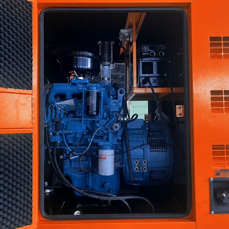 ZD-30 37.5KVA 30KW Portable Silent Diesel Engine Welding Generator Sets