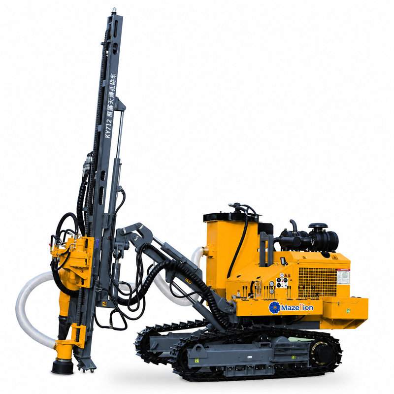 KC712 Split Type DTH Drilling Rig | 90–140mm Hole Range | Compact Open-Pit Mining Drill