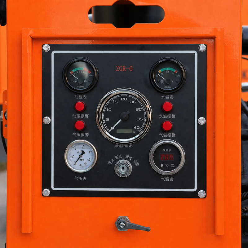 5m³/min 8 Bar Diesel Portable Screw Air Compressor for Jack Hammer & Pneumatic Tools
