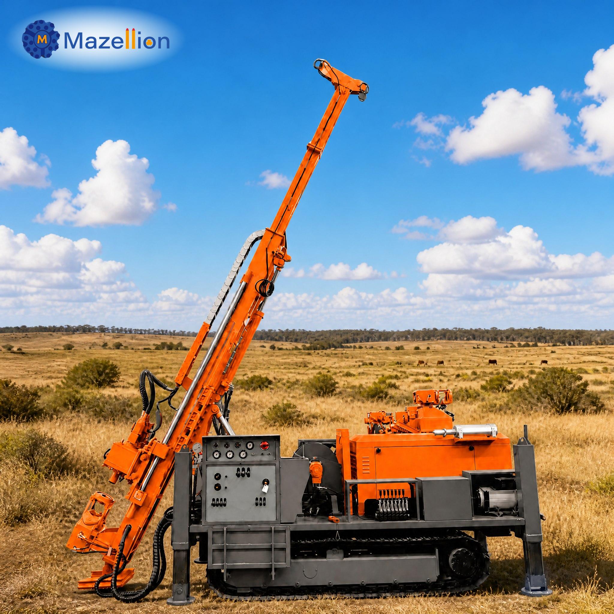 MCE1200 Fully Hydraulic Wireline Core Exploration Drilling Rig – Ultimate Ultra-Deep Coring with 3000 N·m High-Torque Powerhead & Intelligent Control (1200m NTW)
