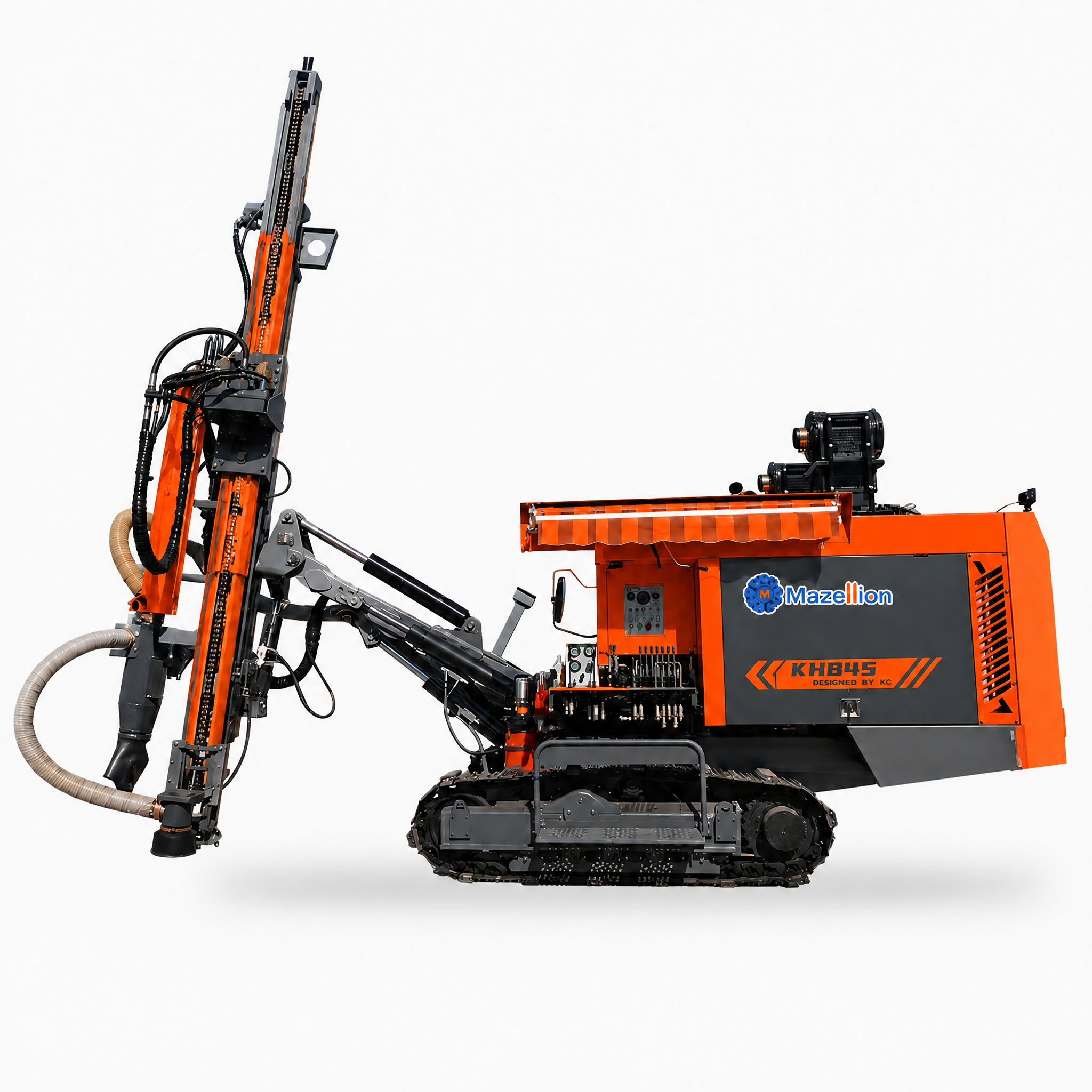 KH845 Integrated DTH Drilling Rig | 115–152mm Hole Diameter | 30m Depth Heavy Duty Mining Drill Machine
