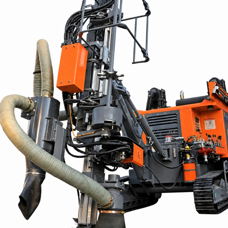 KH103 / KH105 Integrated DTH Drilling Rig | 90–140mm Hole Diameter | High Torque Mining Drilling Machine