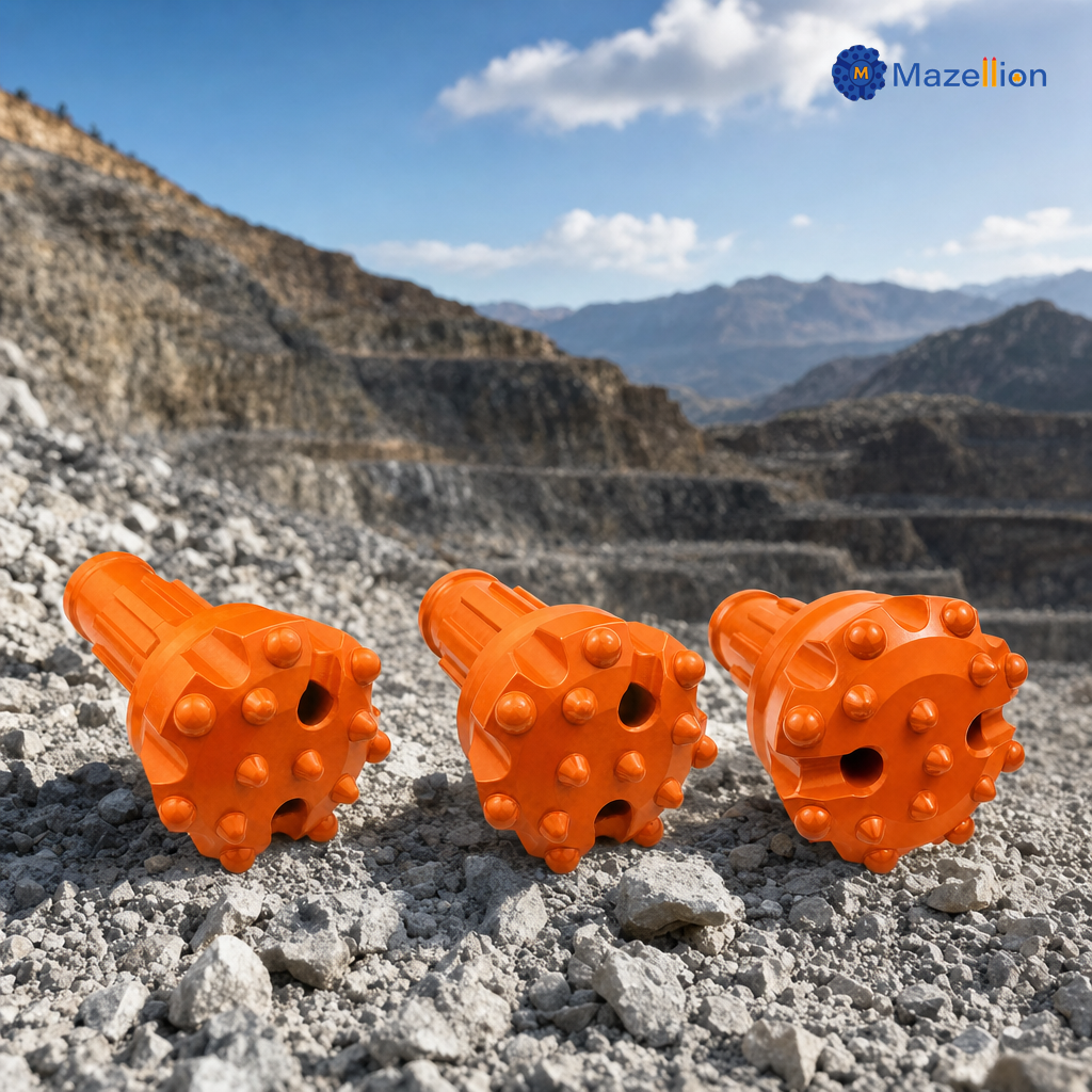 SP Series High Air Pressure DTH Button Bit – Premium Performance for High-Pressure Hard Rock Drilling (Φ108–Φ203mm)
