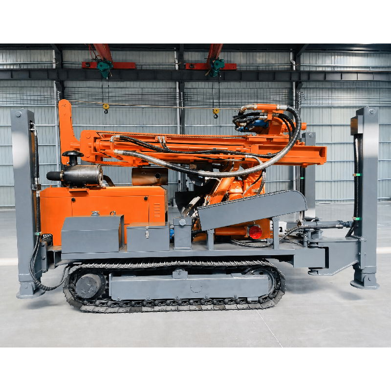 KC300 Fully Hydraulic Water Well Drilling Rig – High-Torque Deep Drilling Solution with Rapid Water-Air Switching (300m Depth)
