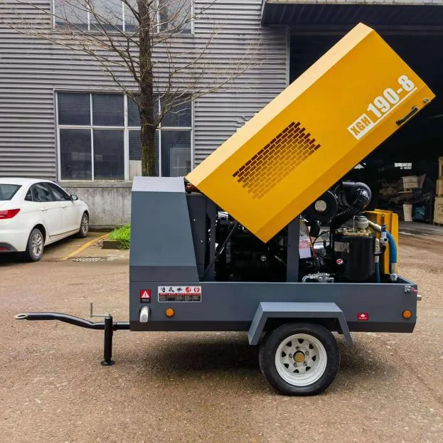 Small Diesel Portable Screw Air Compressor Solution (10).webp