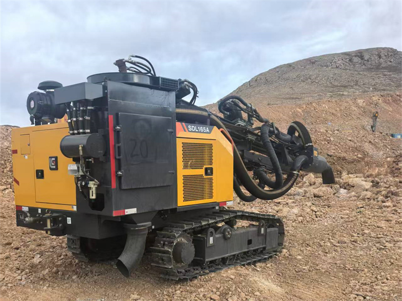 Five DTH Drilling Rigs Exported to Indonesia Gold Mining Project