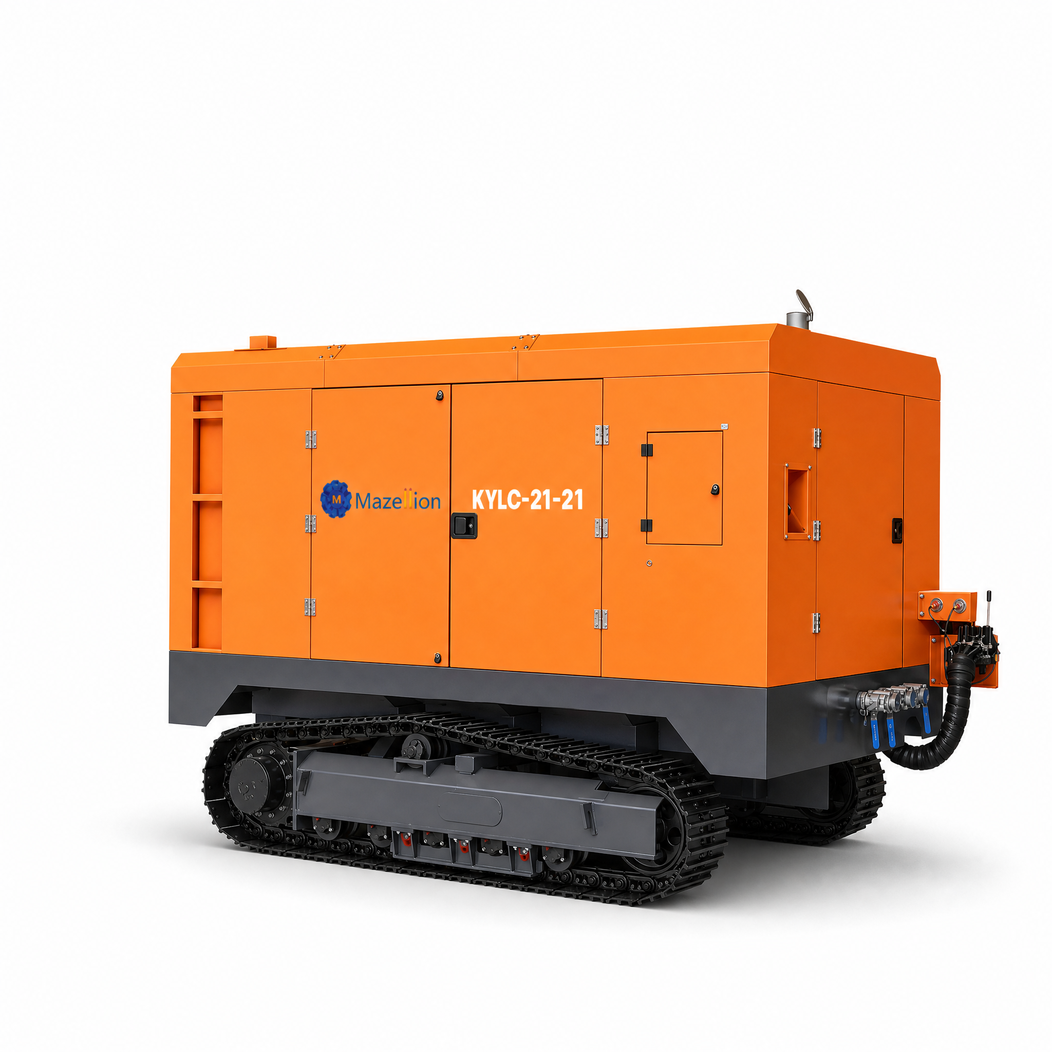 21m³/min 21 Bar Diesel Air Compressor for Water Well Drilling and DTH Drilling
