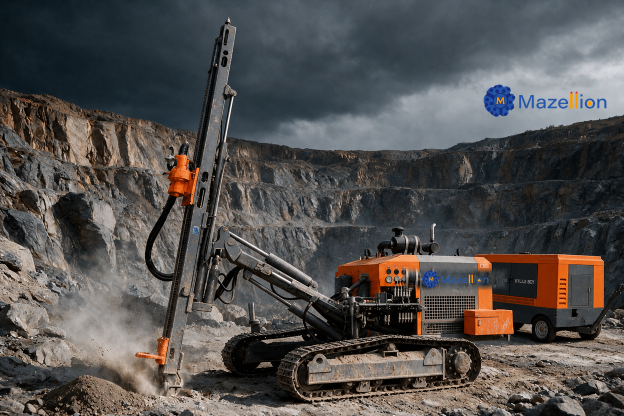KC710 Split Type DTH Drilling Rig | Compact Lightweight Mining Drill | High Cost-Performance Solution