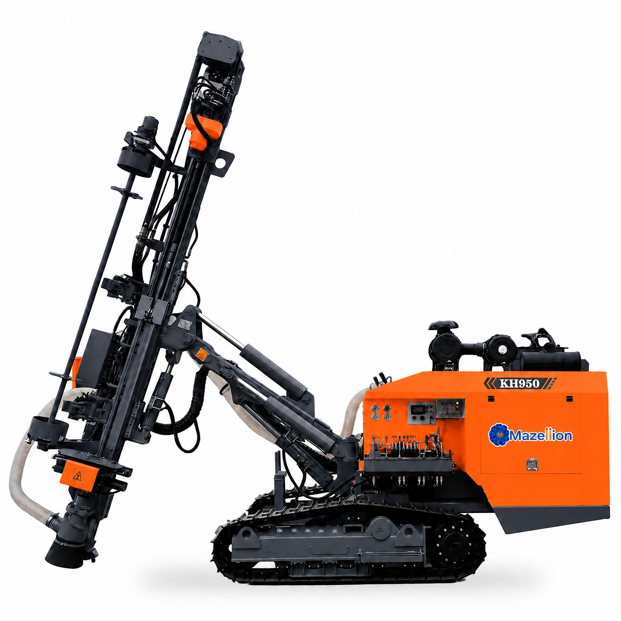 KH950 Split Type DTH Drilling Rig | Automatic Rod Changer | 115–138mm Hole Range Mining Drill