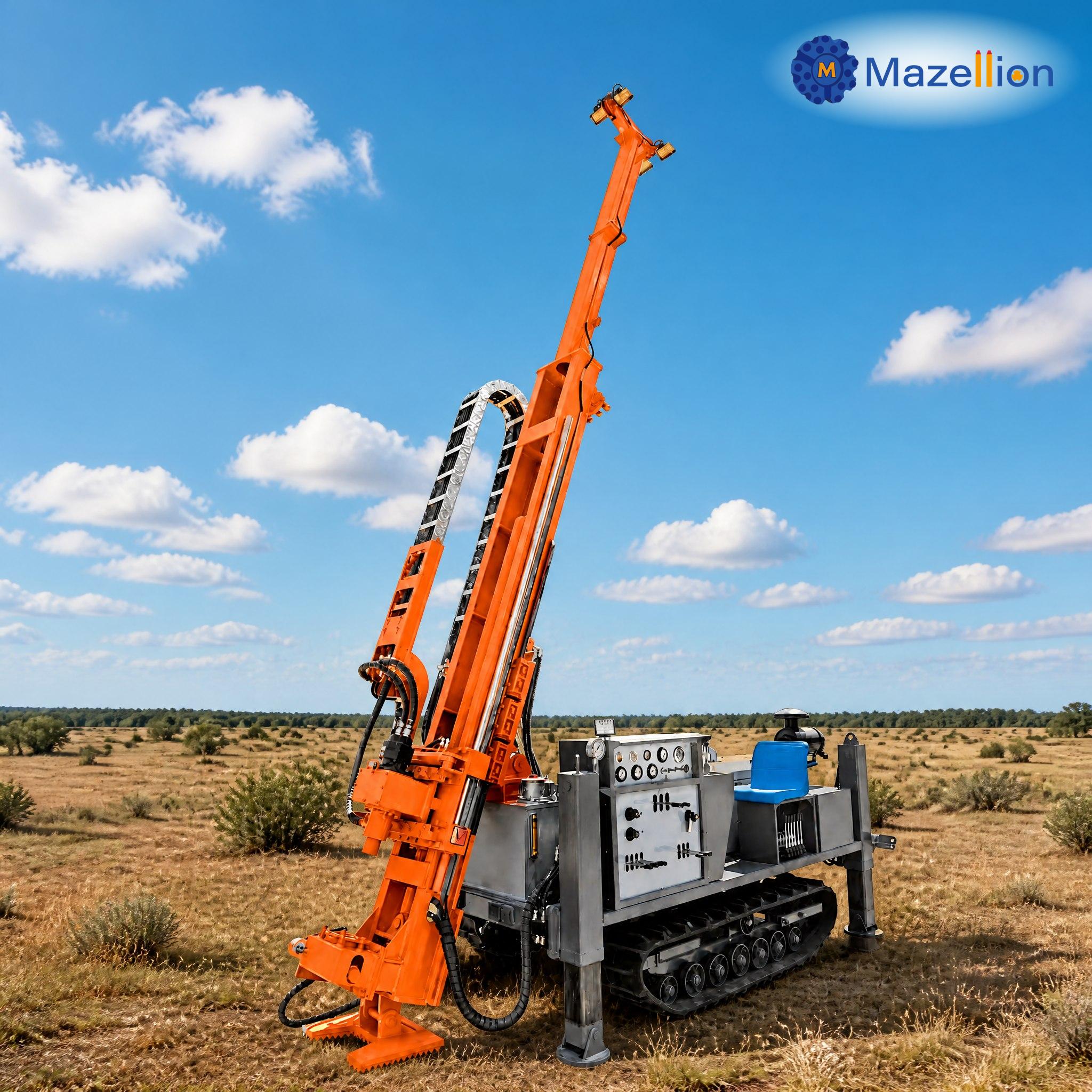 MCE200 Fully Hydraulic Wireline Core Exploration Drilling Rig – Compact, Powerful & Terrain-Adaptable for 200m+ Coring
