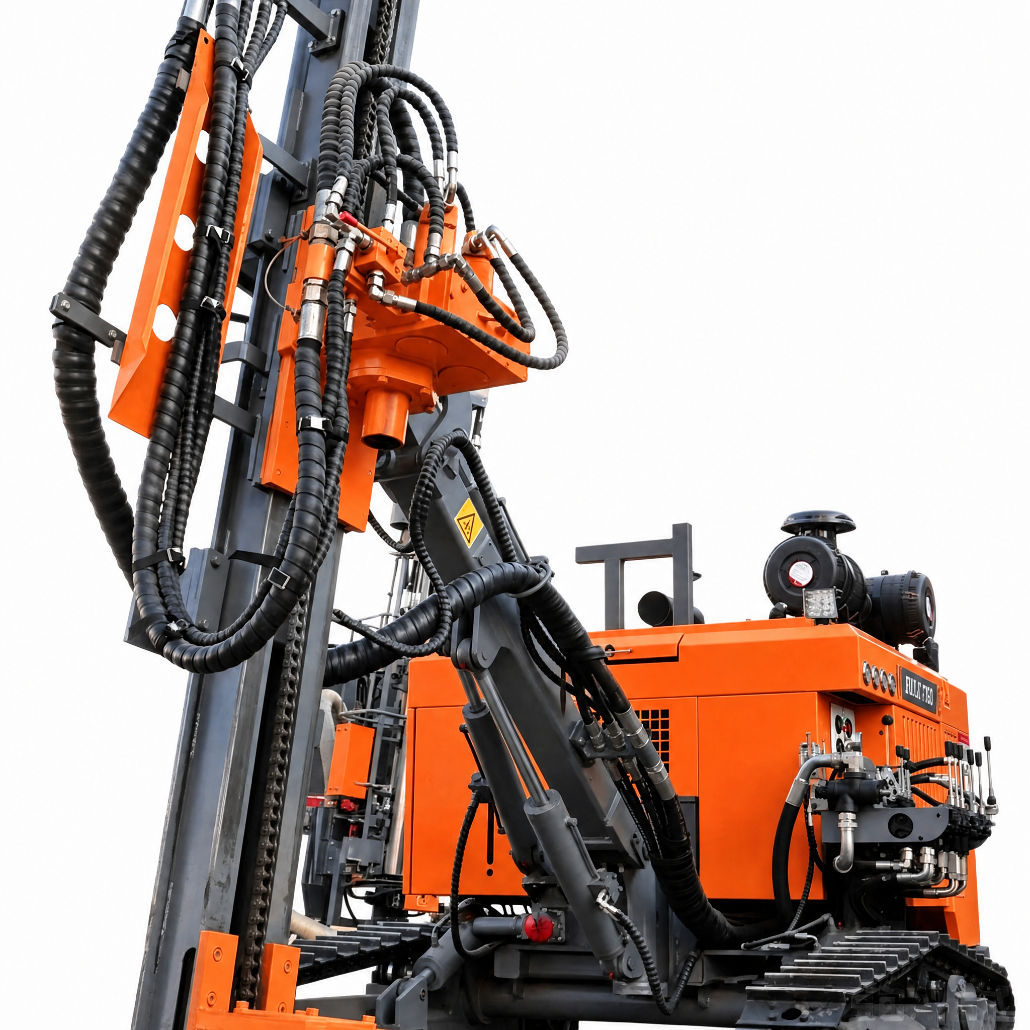 KC715 Split Type DTH Drilling Rig | 90–115mm Hole Range | Compact Mining Drill