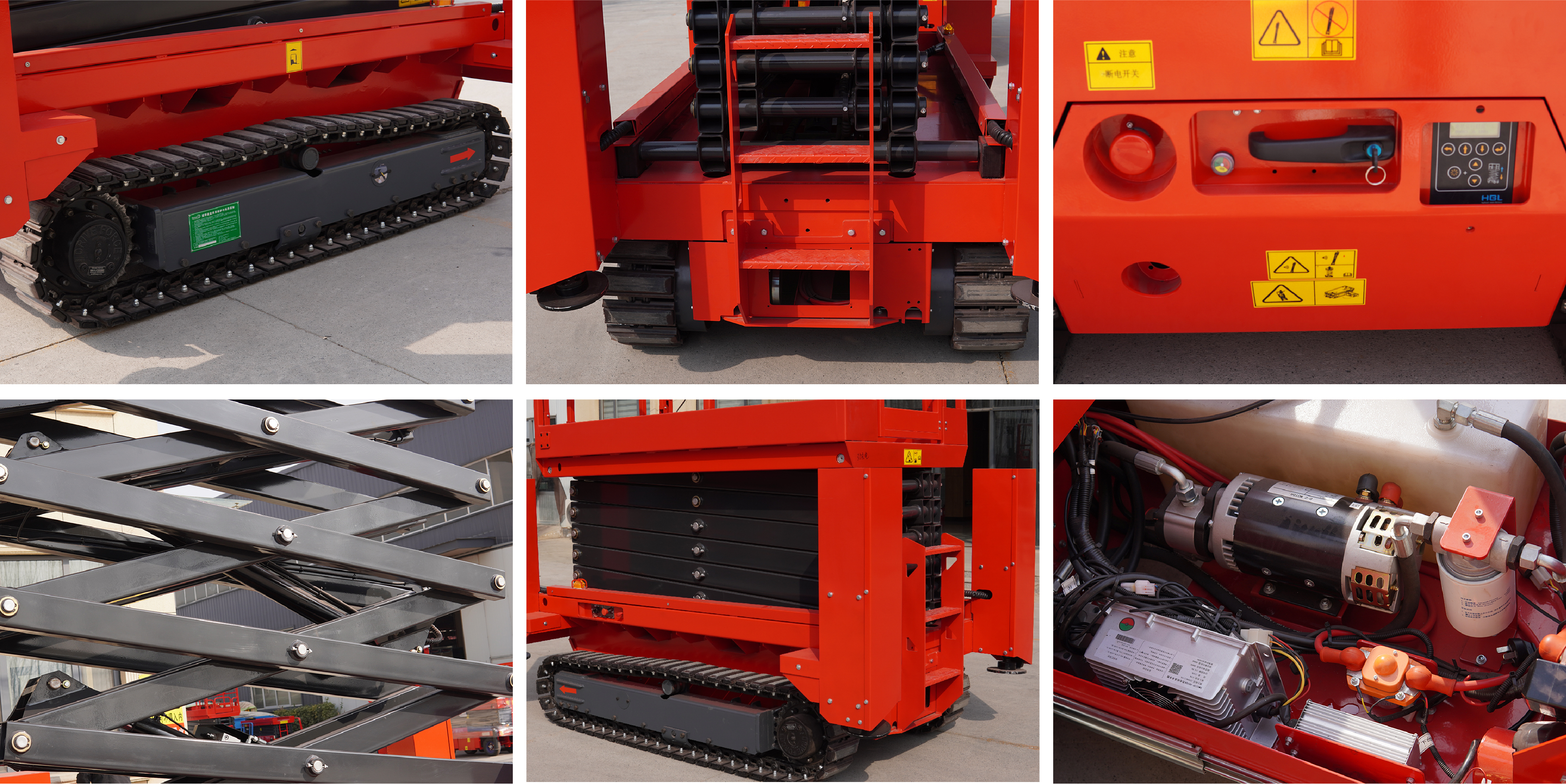 CRAWLER TYPE LIFTING PLATFORM