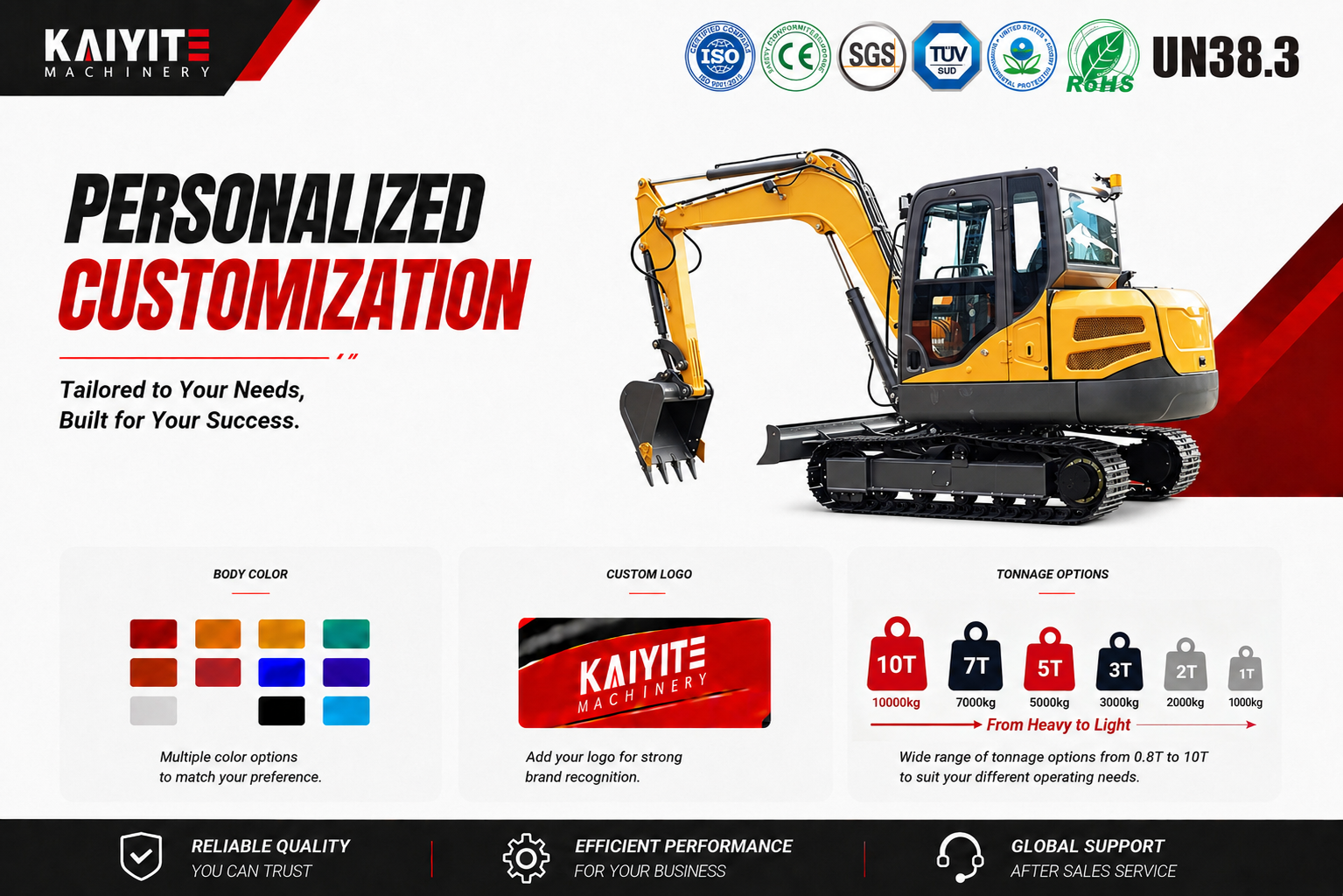 KT-60 MINI EXCAVATOR