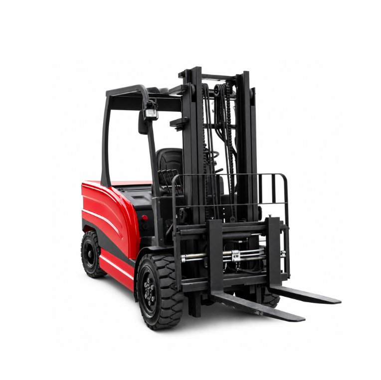 What core operation tasks can container forklift finish in port and freight‑station yards?
