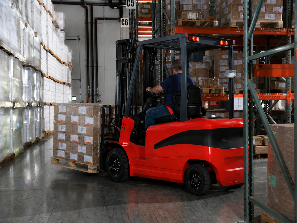 Enterprise Ewropea ta’ Loġistika Aġġornat l-Iżda tal-Magazzin, Li Jiksbu Effiċjenza 40% Iktar Għolja b’Forklifts Elettriċi bil-Litju